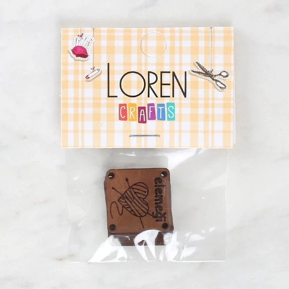 Loren Crafts Elemeği Deri Arma 5 Adet - 1566 - Resim 2