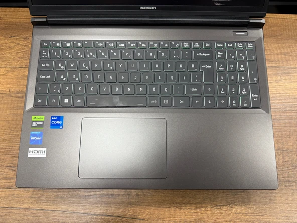 Monster Tulpar T6 V3.1.5 Intel Core i7 13700HX 32GB RAM 1TB SSD RTX4060 W11 16” FHD+ 165Hz (İKİNCİ EL) - 2