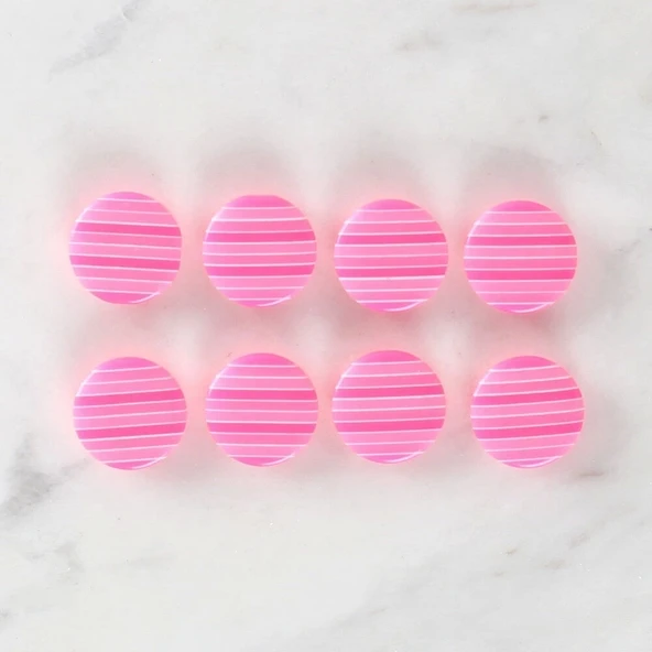 Loren Crafts 8'li Desenli Düğme - 1095 - Resim 2