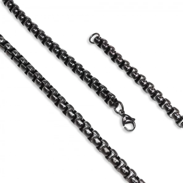 Arnavut Çelik Kolye 6Mm 3183CEK028 ürün görseli 1