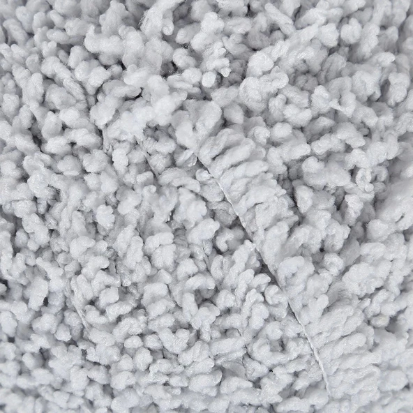 Loren Lamb Açık Gri El Örgü İpi - R044 - Resim 2