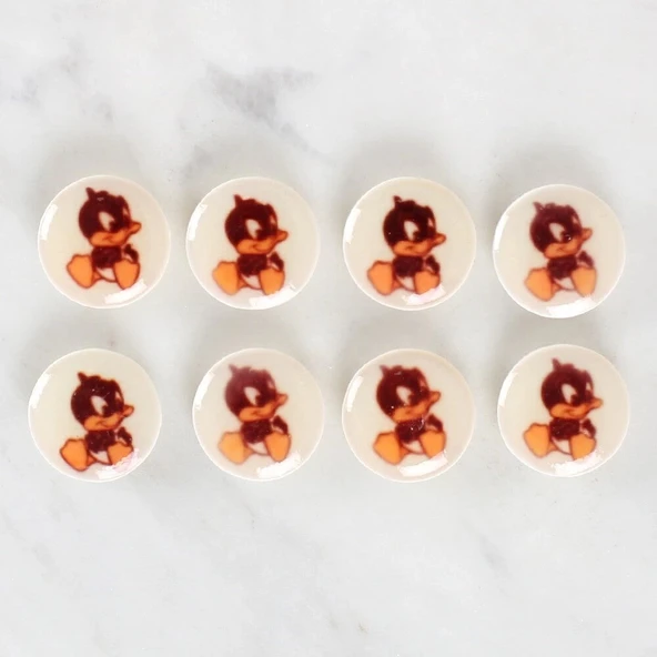 Loren Crafts 8'li Ördek Düğme - 1201 - Resim 2