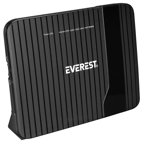 <![CDATA[Everest SG-V400 2.4GHz 300Mbps ADSL2+/VDSL2 2*5dBi Dahili Antenli VoIP Destekli Kablosuz Modem Router]]> - 1