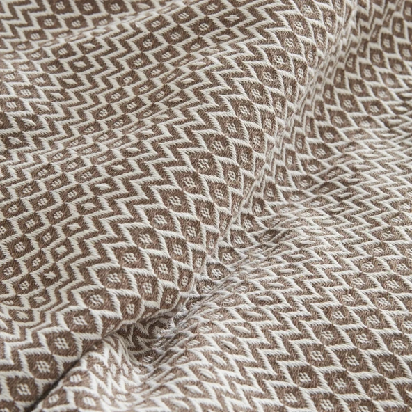 Karaca Home Levi Sütlü Kahve Çift Kişilik Pike - 6