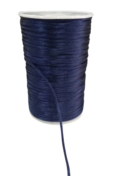 Sıçan Kuyruğu ip Floş 0,5 mm Lacivert 10 Metre ürün görseli 1