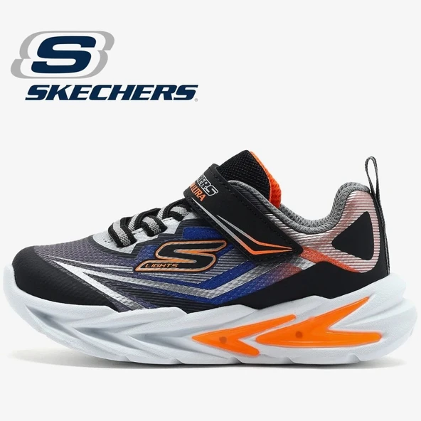 Skechers Flexglow Ultra 400139N Ortopedik Işıklı Çocuk Spor Ayakkabı ürün görseli