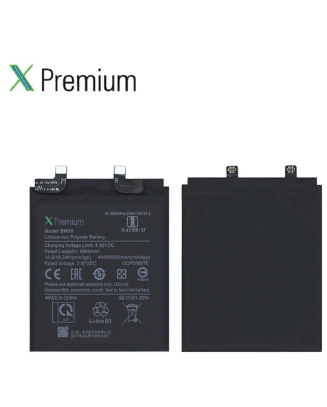 Xiaomi Mi 11T BM59 Batarya Pil Süper Yüksek Kalite 5000 mAh Xpremium - 4