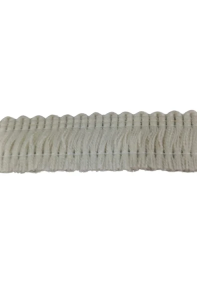 Pamuk Püskül Şerit En 3 cm Krem 10 Metre ürün görseli 1
