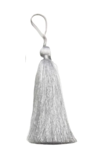 Püskül Tekli 10 cm 1 Adet Beyaz ürün görseli 1