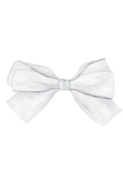 Saten Kurdele 6 cm Beyaz 5 Metre - Resim 2