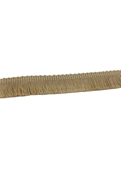 Pamuk Püskül Şerit En 3 cm Bej 10 Metre ürün görseli 1