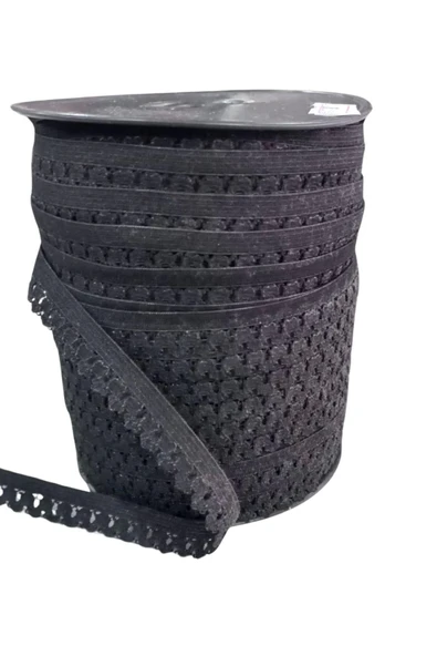 Çamaşır Askısı Şerit en 1 cm Siyah 5 Metre ürün görseli 1