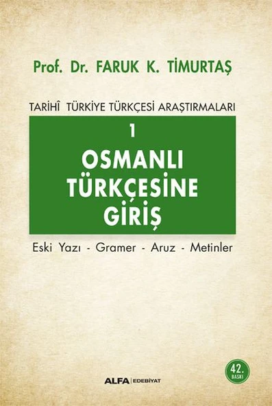 Osmanlı Türkçesine Giriş 1 ürün görseli 1