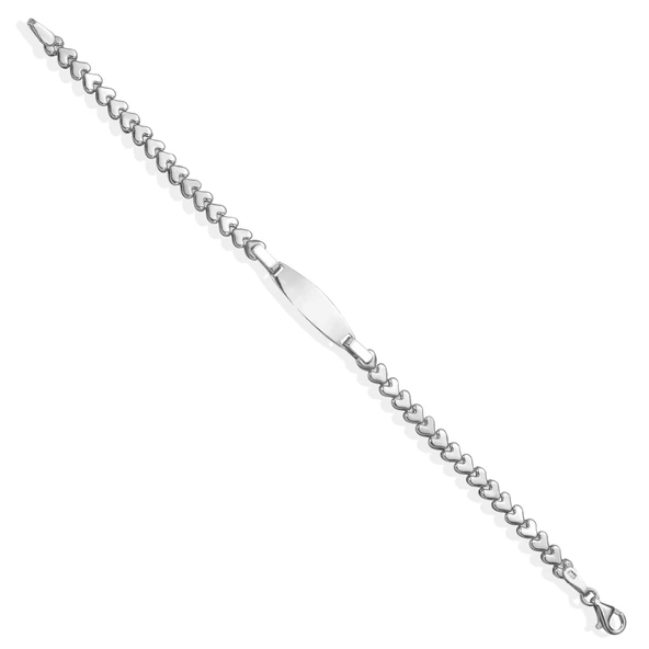 14 Ayar Altın Kaplama Kişiselleştirilmiş Bebek&Çocuk İsim Gümüş Bileklik - BPC00112 - Resim 7