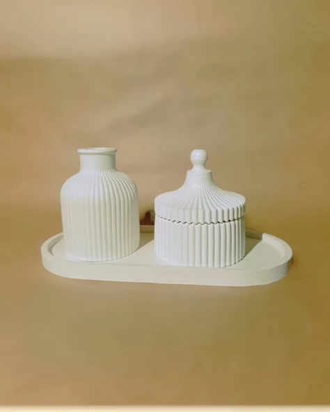 Minelly Özel Dekoratif Mumlu Set - 2