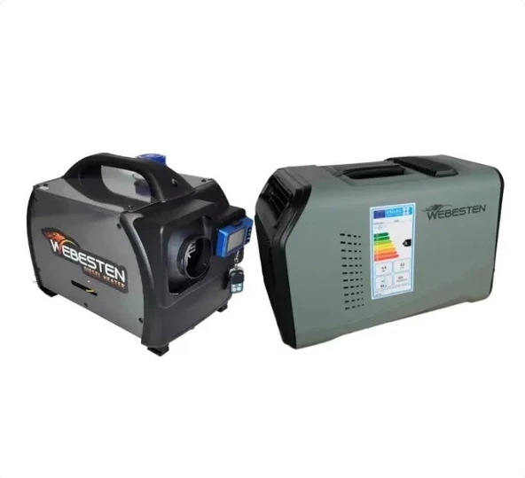 WEBESTEN Taşınabilir Portatif Klima+WEBESTEN Çanta Tipi Dizel Isıtıcı ikili set ürün görseli