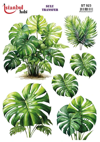 İstanbul Hobi Sulu Transfer ST923 (25x35) ürün görseli