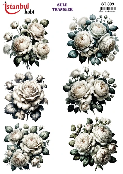 İstanbul Hobi Sulu Transfer ST899 (25x35) ürün görseli