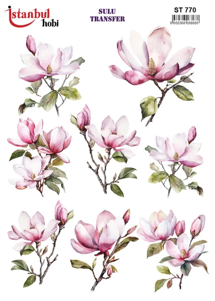 İstanbul Hobi Sulu Transfer ST770 (25x35) ürün görseli