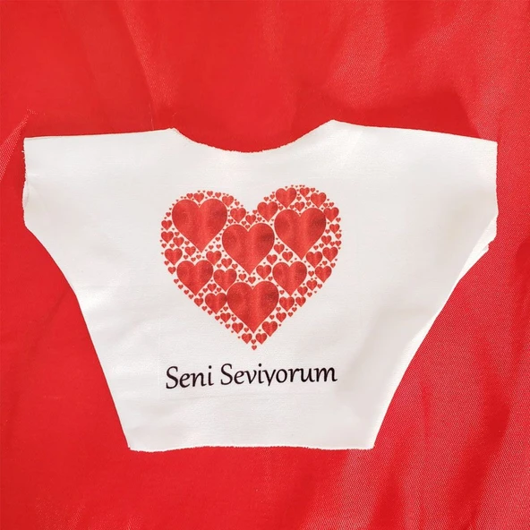 Seni Seviyorum Baskılı Tişört ürün görseli