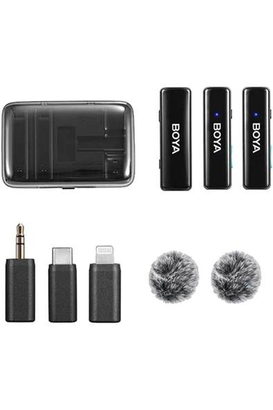Boya BoyaLink Android Uyumlu Çift Kanal Kablosuz Mikrofon - 2