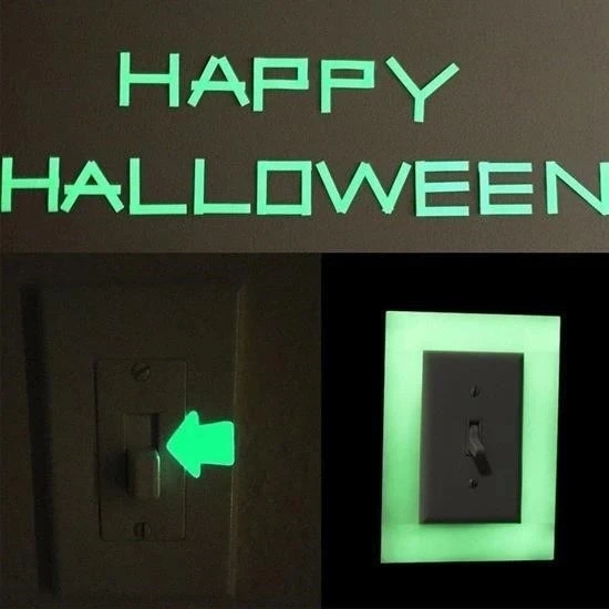 BUFFER® Karanlıkta Işık Veren  Yansıyan 4 Metre Fosforlu Yeşil Şerit Bant - Resim 7