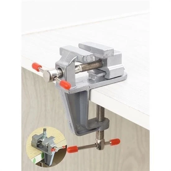 BUFFER® Mini Masa Tezgah Hobi Mengenesi Sabitleme Sıkıştırma Aparat 30mm - Resim 7