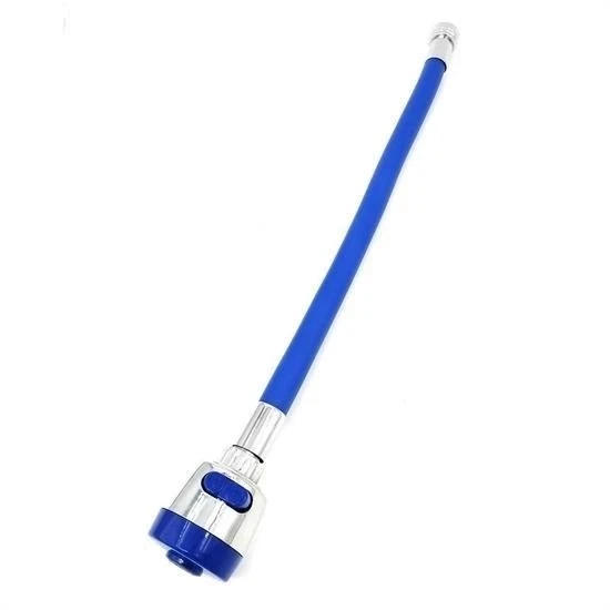 BUFFER® Oynar Başlıklı Tasarruflu Kubar Musluk Borusu ve Başlığı Mavi - Resim 2