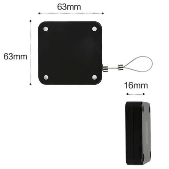 BUFFER® Yangına Dayanıklı Sıva Üstü Tüm Kapılar İçin Uygun Otomatik Kapanan Hızlı Otomatik Kapı Kapa - Resim 5