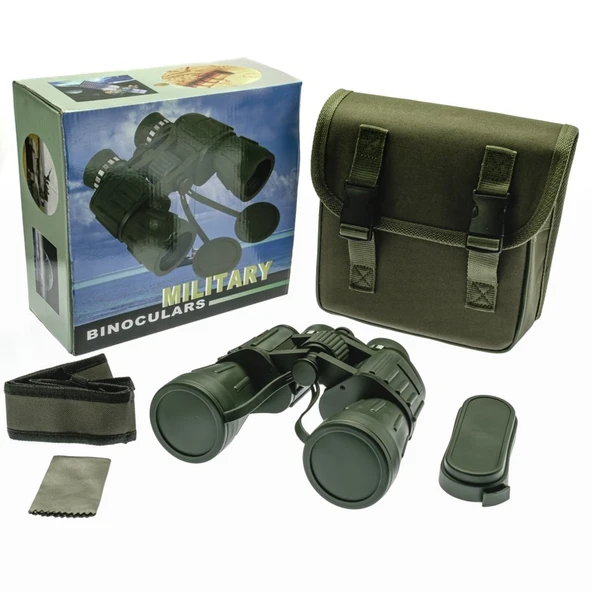 150X150 Kauçuk Kaplamalı Avcılık Ve Kamp Dürbün Yeşil ürün görseli