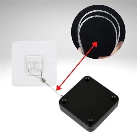 BUFFER® Yangına Dayanıklı Sıva Üstü Tüm Kapılar İçin Uygun Otomatik Kapanan Hızlı Otomatik Kapı Kapa - Resim 6