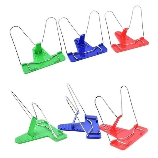 BUFFER® Portatif Ayarlanabilir Metal Kitap Okuma Standı Aparatı Aleti - Resim 2