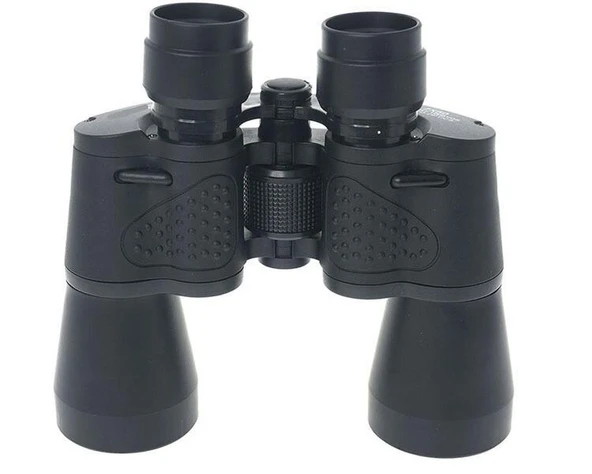 100X100 Kauçuk Kaplamalı Mavı Cam Mercekli Dürbün  56M/1000M - Resim 2