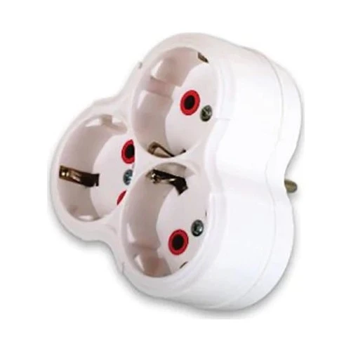 Fetih Üçlü Topraklı Fişli Priz ürün görseli