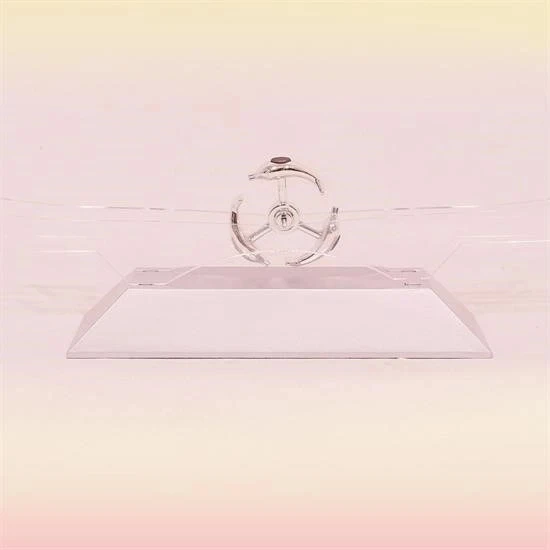 BUFFER® Dekoratif Masa Üstü Obje Manyetik Kinetik Orbital Dönen Yunuslar ürün görseli 1