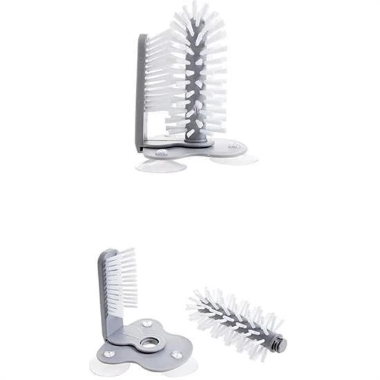 BUFFER® Pratik Kolay Fonksiyonel Vantuzlu Elde Bulaşık Yıkama Fırçası ürün görseli