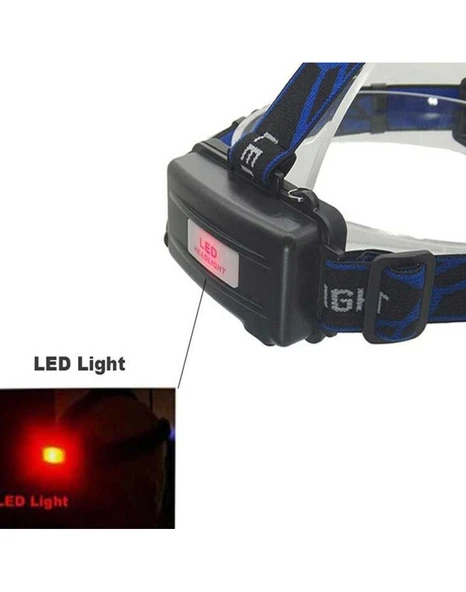 PS-XQ-19 T6 Orjinal 800 Lümen Profesyonel T6 Şarjlı Zoomlu Kafa Lambası - Resim 2