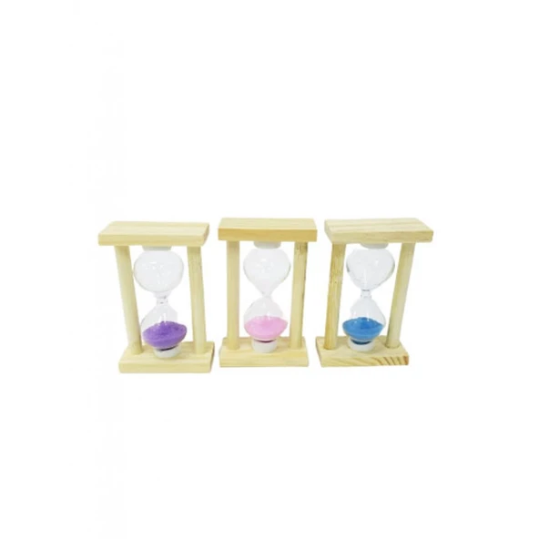 Mini Boy Ucuz Ahşap Kum Saati ürün görseli