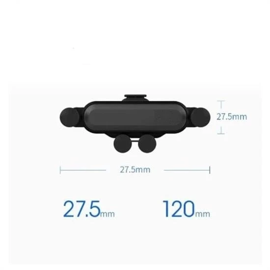 BUFFER® 4 Nokta Destekli Araç İçi Cep Telefonu Sabitleyici Tutucu Aparat - Resim 6
