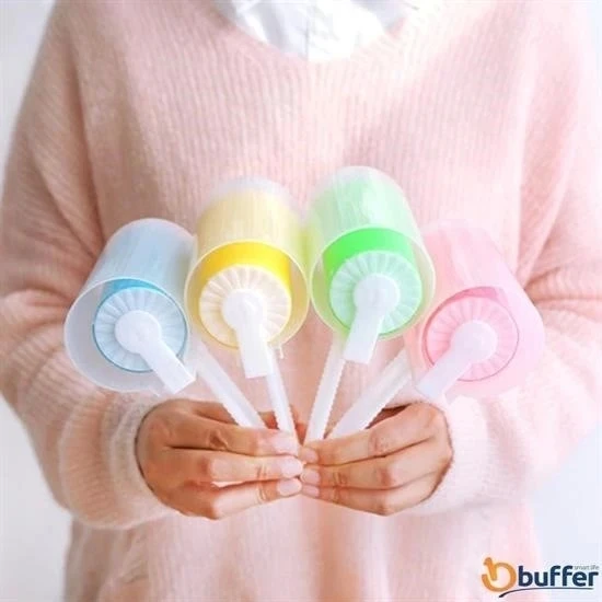 BUFFER® Yeni Nesil Yıkanabilir Pratik Tüy ve Toz Toplama  Rulosu Aparatı - Resim 2