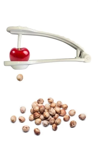 Pratik Kolay Zeytin ve Vişne Çekirdeği Çıkarma Aleti Aparatı - Resim 4