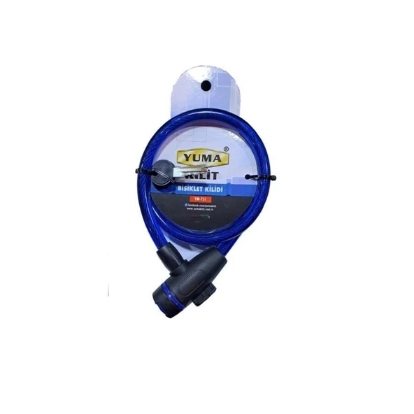 Yuma YM-751 80 Cm 12 Mm Bisiklet Kilidi ürün görseli