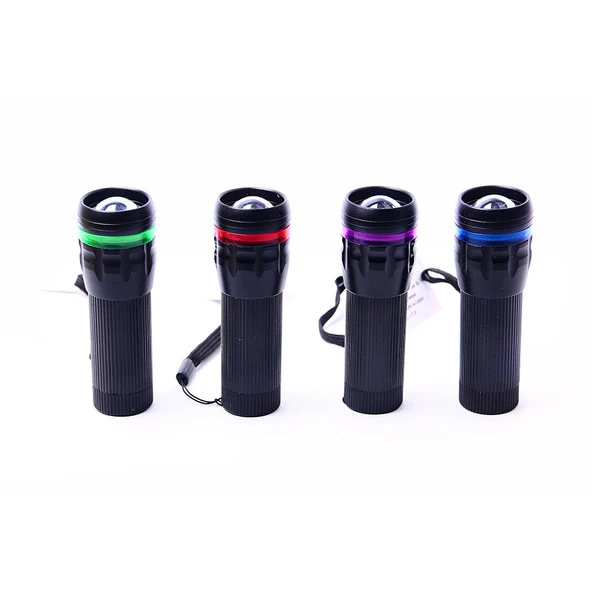 Özel Güvenlikler Için Menzilli Zoomlu Pilli El Feneri Dayanıklı ürün görseli