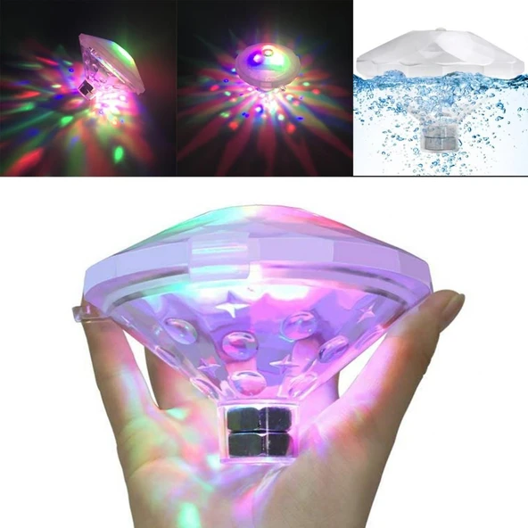 Sualtı Gece Lambası Banyo Yüzme Havuz Led Aydınlatma ürün görseli