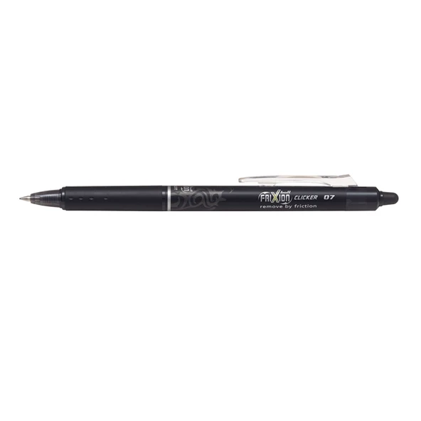 Pilot Tükenmez Kalem Frixion Clicker Bilye Uç Silinebilir 0.7 MM Siyah BLRT-FR7-B ürün görseli