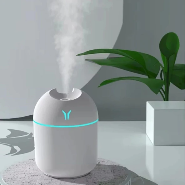 BUFFER® Işıklı Kuru Havayı Azaltan ve Aromaterapi Deneyimi Sunan Hava ve Oda Nemlendirici - 4