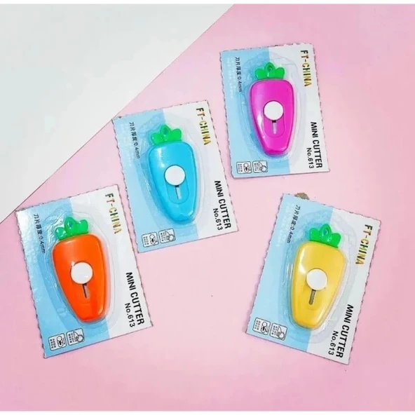 Mini Maket Bıçağı - Karışık Sevimli Tasarımlar ürün görseli 1