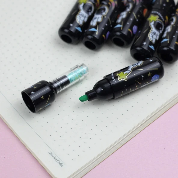 Astronot Fosforlu Kalem Seti ürün görseli 1