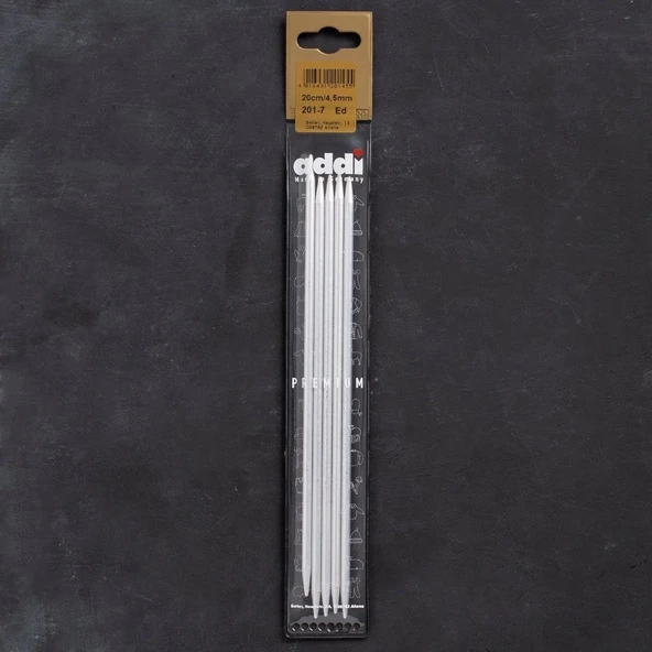 Addi 4,5mm 20cm 5 li Çorap Şişi - 201-7 ürün görseli 1