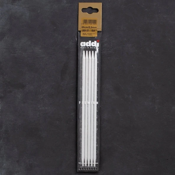 Addi 5mm 20cm 5 li Çorap Şişi - 201-7 ürün görseli 1